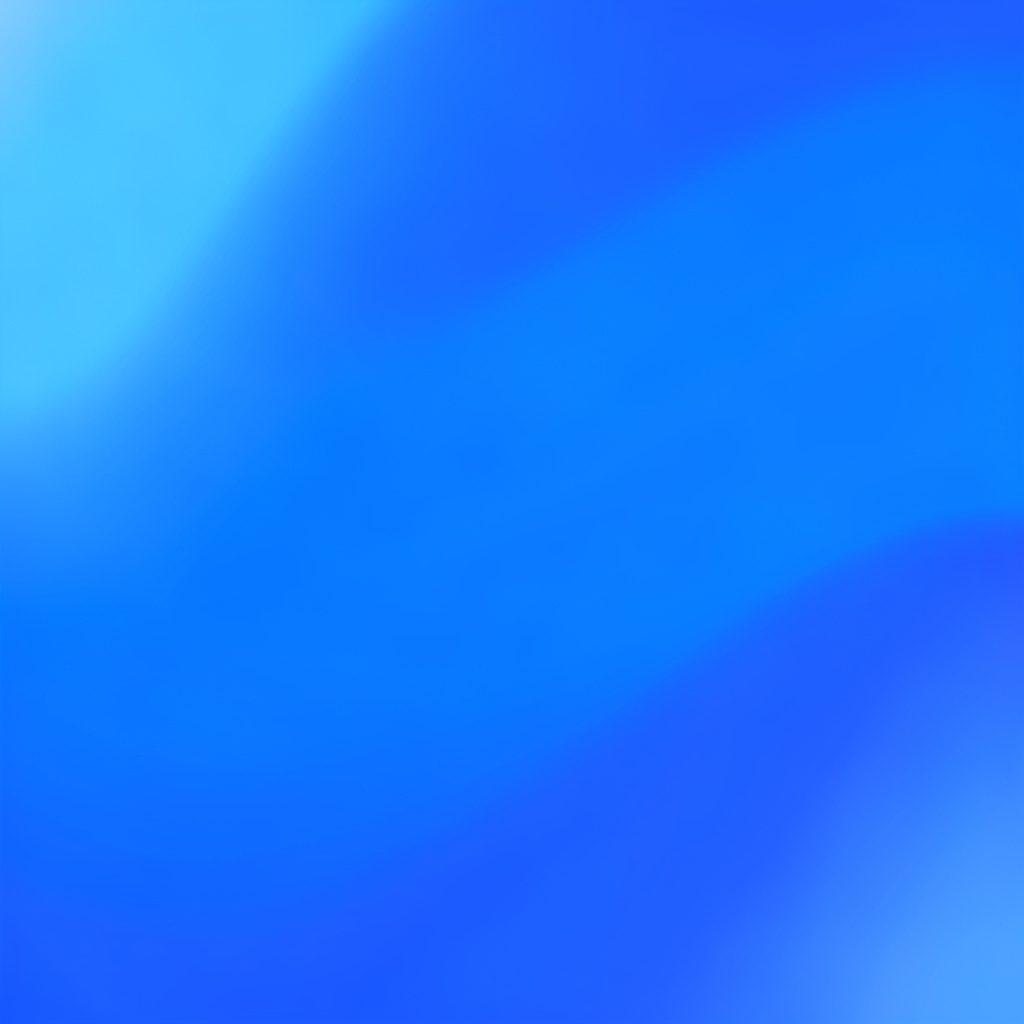 Abstract soft blue gradient composition with light neutral tones, calm and minimal